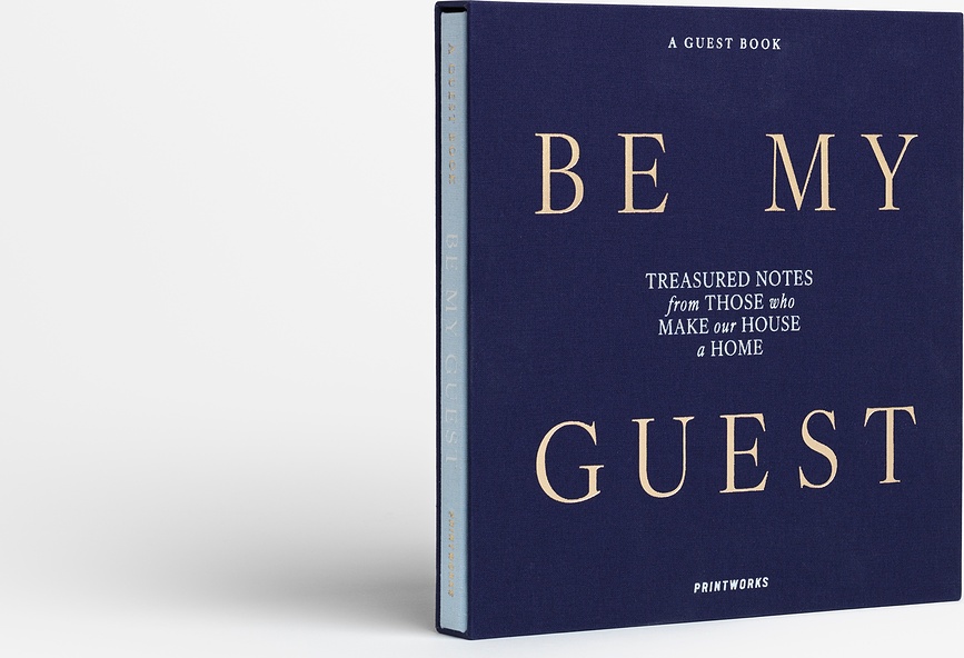Книга побажань Be My Guest бежево-жовта