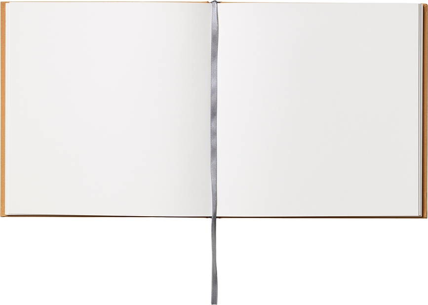 Libro de Invitados Printworks Be My Guest, gris y amarillo