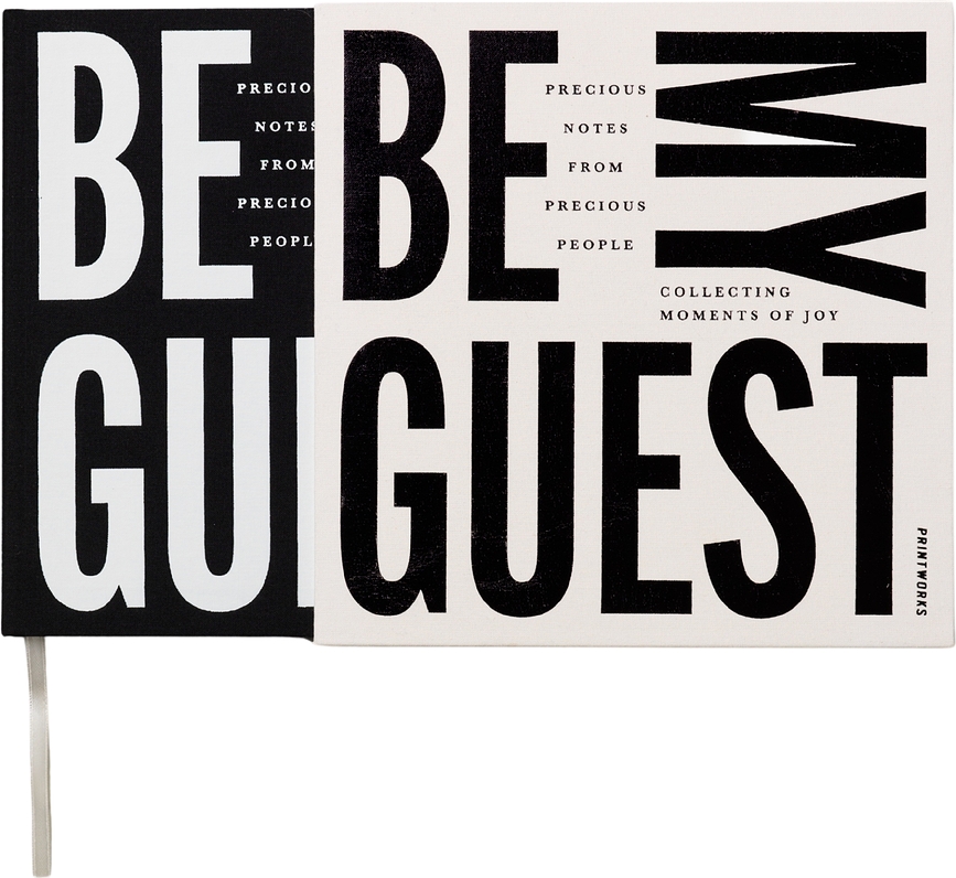 Libro de Invitados Printworks Be My Guest