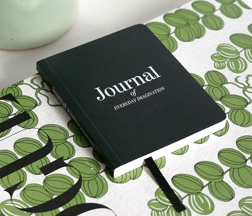 Notes Printworks Journal črtast, moder