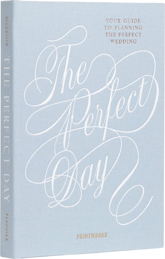 Planificador de Boda Printworks The Perfect Day, azul claro