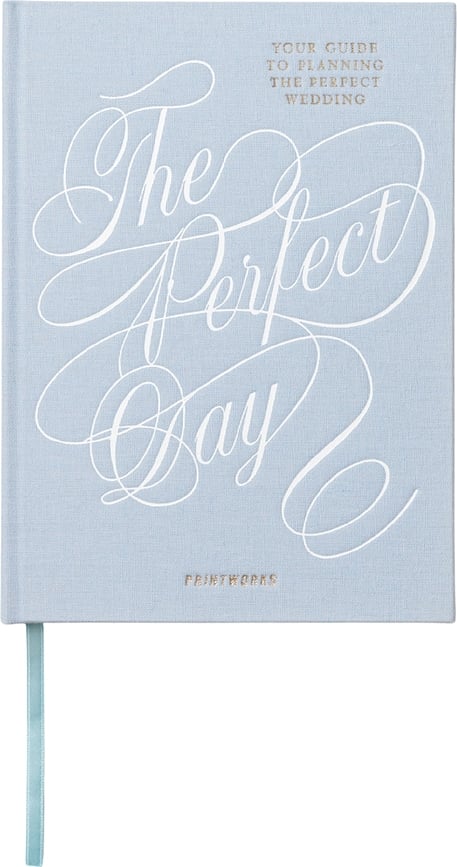 Planificador de Boda Printworks The Perfect Day, azul claro