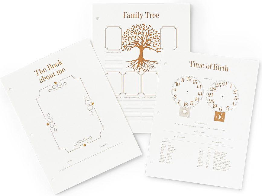 Printworks Baby Stranice za dopunu velike za foto album 10 kom.