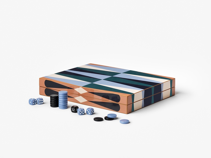 Printworks Backgammon drveni
