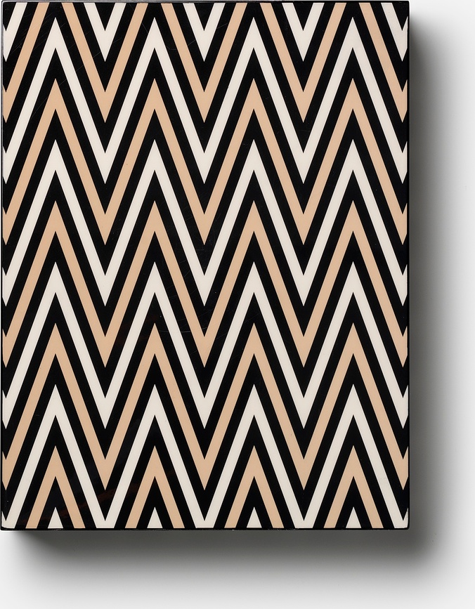 Printworks Backgammon lakirani crni