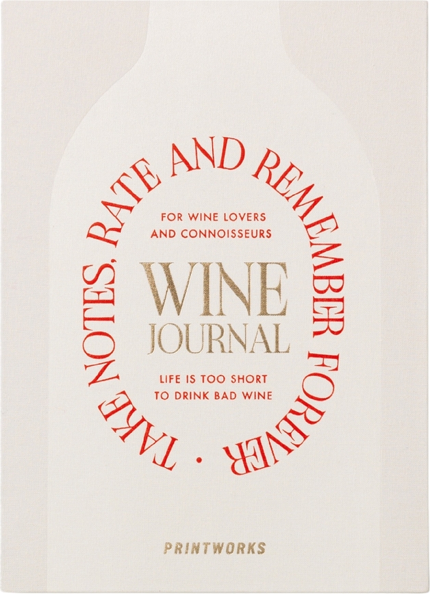 Printworks Carnet de Dégustation de Vin