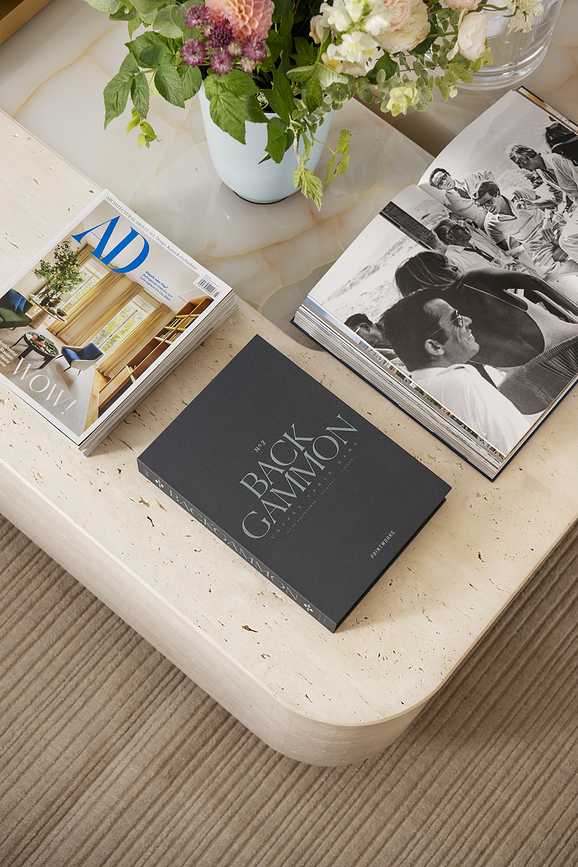 Printworks Classic Art of Backgammon Jeu de Société, rouge