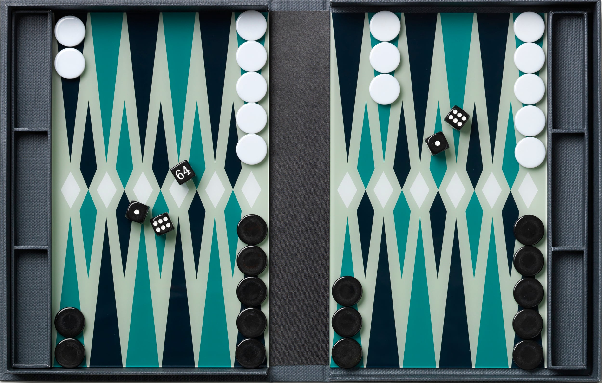 Spiele und Bausteine Printworks Classic Art Of Backgammon Triktrack Grün