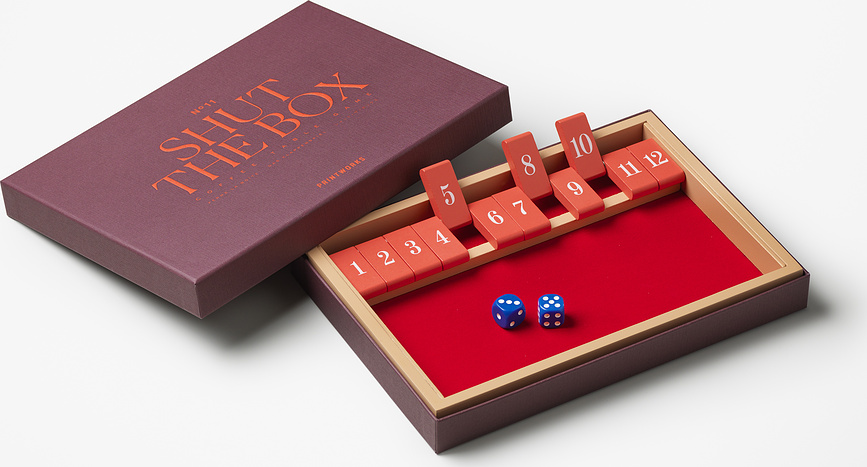Printworks Classic Επιτραπέζιο Παιχνίδι Shut the Box