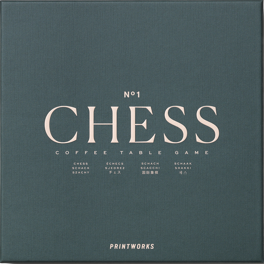 Printworks Classic Jeu d'échecs, vert