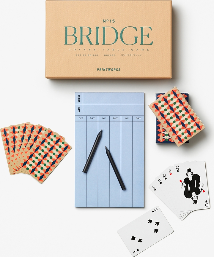 Printworks Classic Jeu de Cartes Bridge