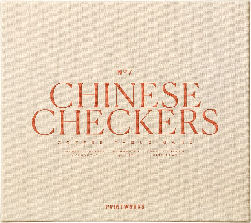 Printworks Classic Jeu de Dames Chinoises, beige