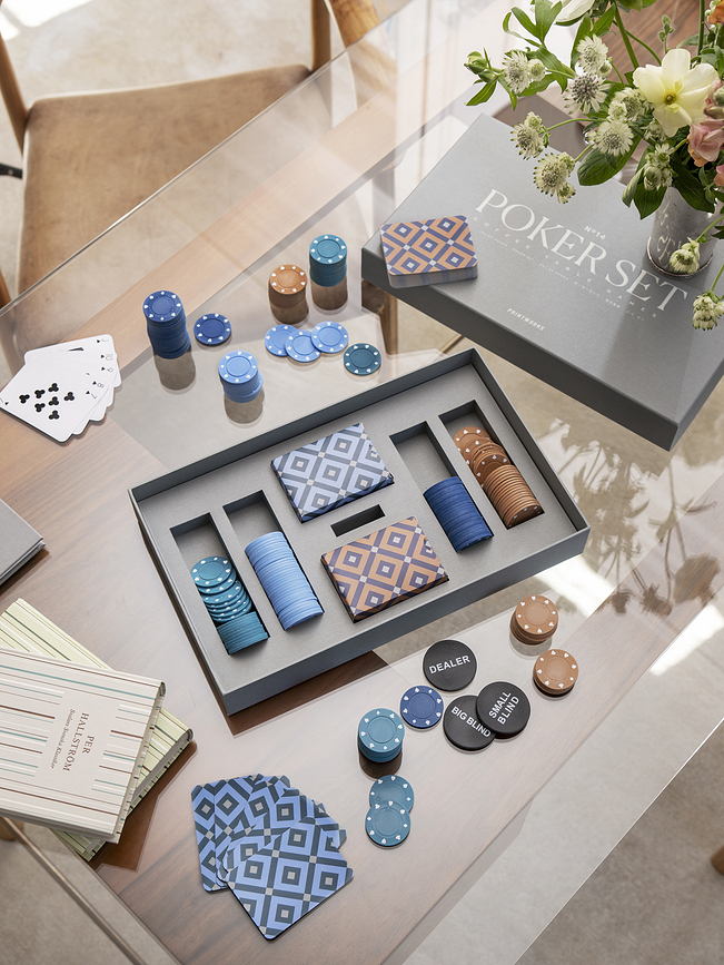 Printworks Classic Σετ Πόκερ, γκρι