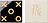Printworks Classic Tic Tac Toe beige