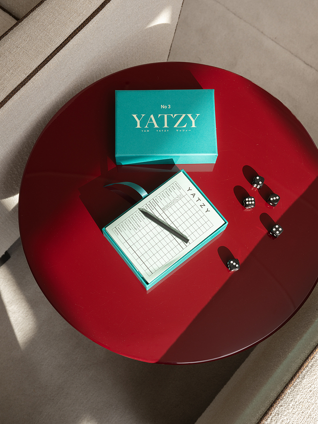 Printworks Classic Παιχνίδι Yatzy, πράσινο