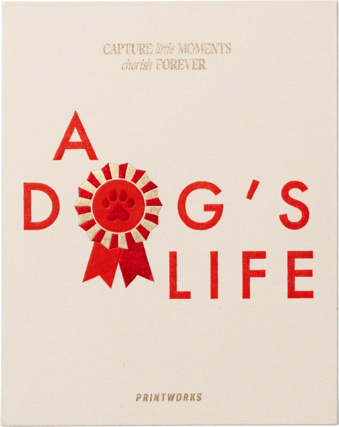 Printworks Dnevnik A Dog's Life bež