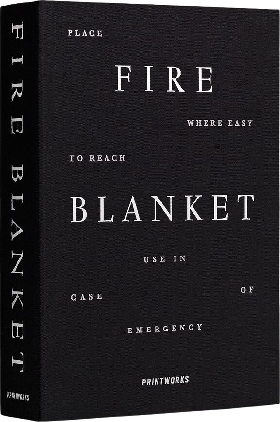 Printworks Gasilna odeja, črna