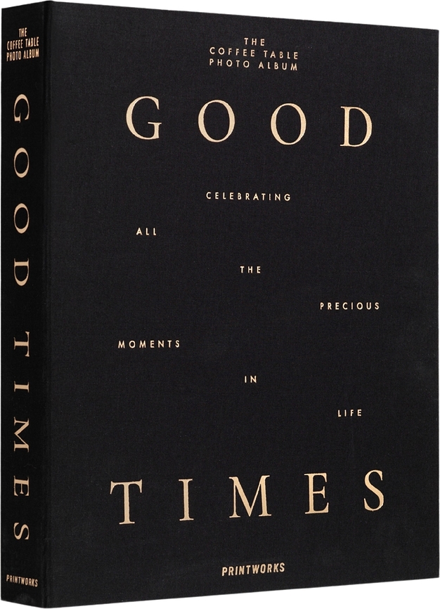 Printworks Good Times Album Photo, grand, noir