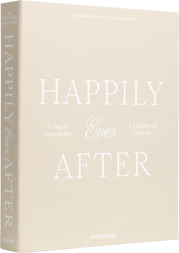 Printworks Happily Ever After Άλμπουμ Φωτογραφιών, μεγάλο, μπεζ