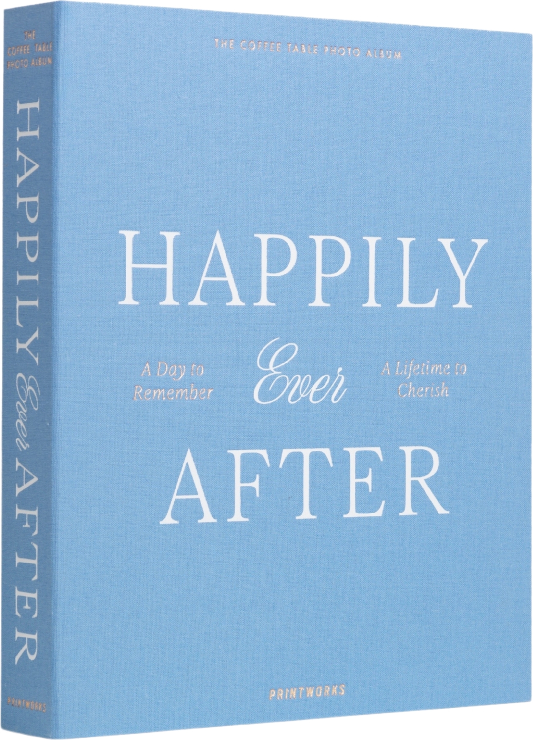 Fotoalben zum Einkleben Printworks Happily Ever After Fotoalbum Groß Blau