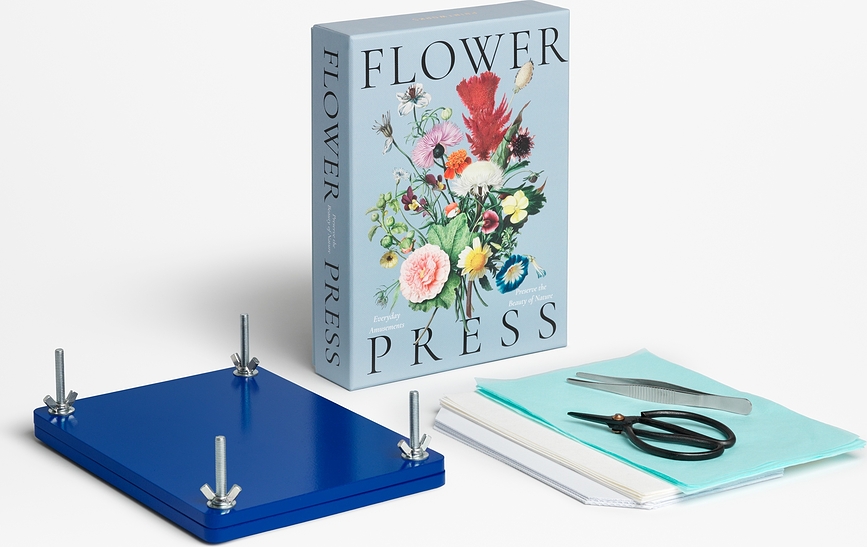 Printworks Kit de Presse à Fleurs, coffret cadeau, Set 9 pièces