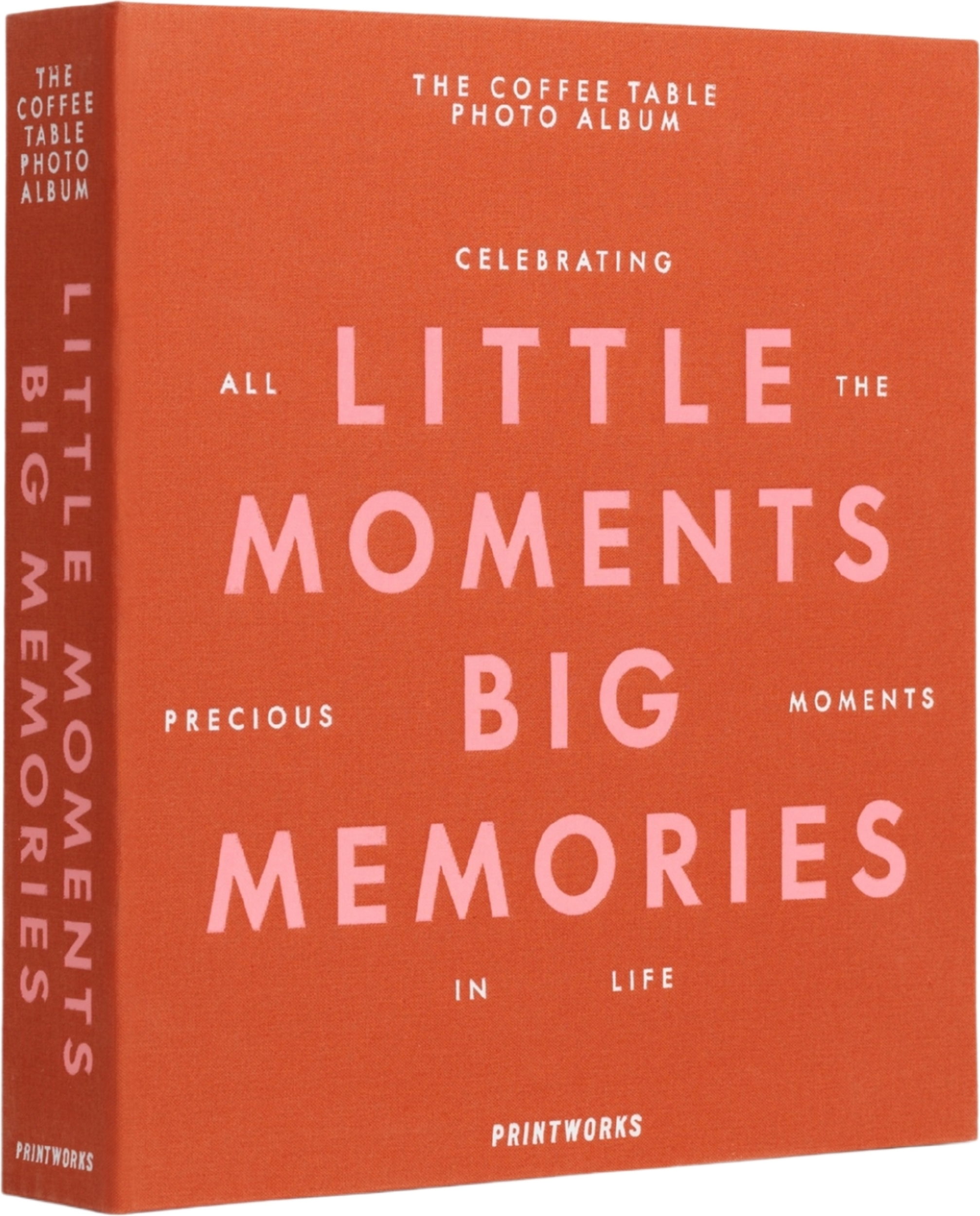 Printworks Little Moments Big Memories Fotoalbum 27 cm orangefarben