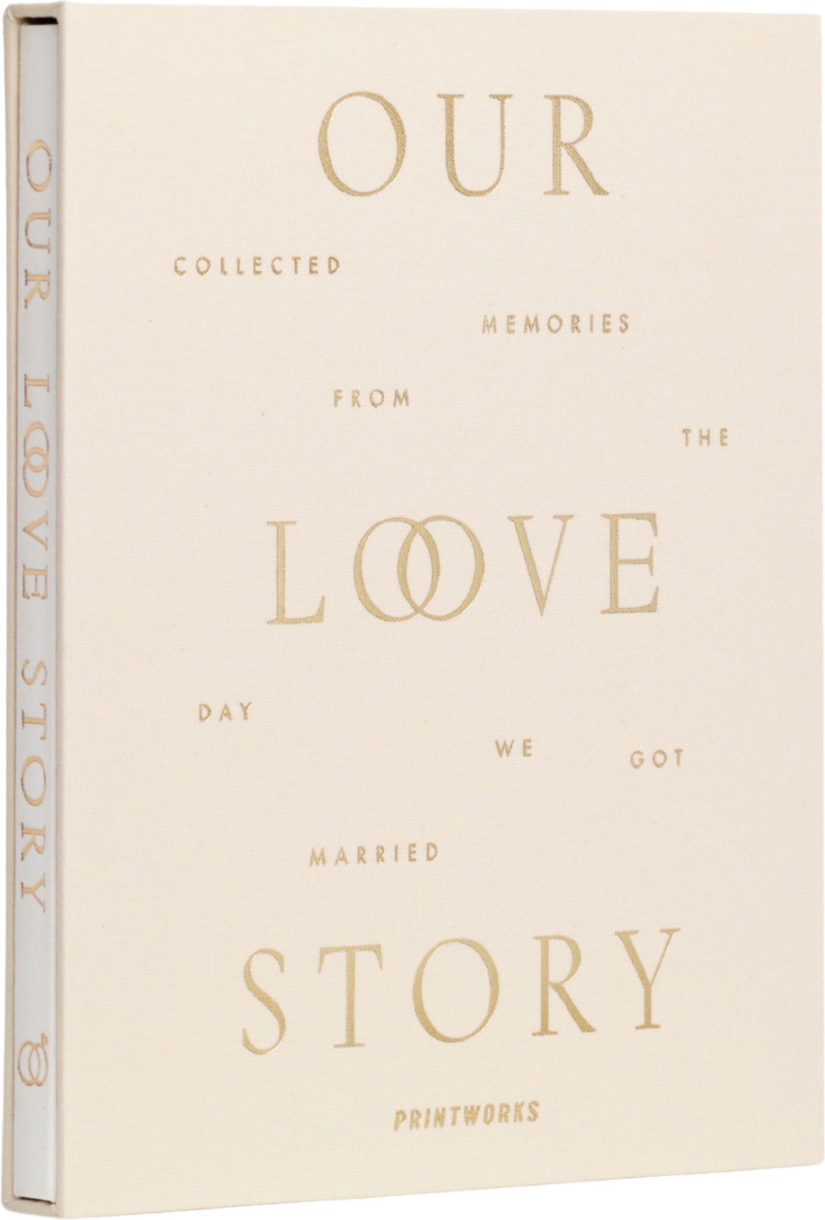 Printworks Our Love Story Journal, beige