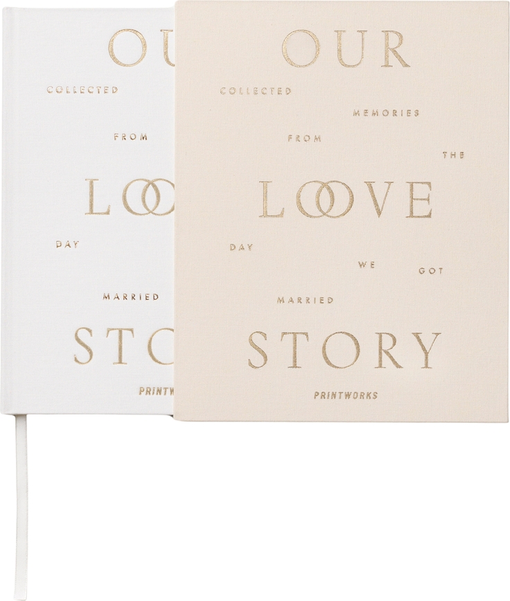 Printworks Our Love Story Λεύκωμα, μπεζ