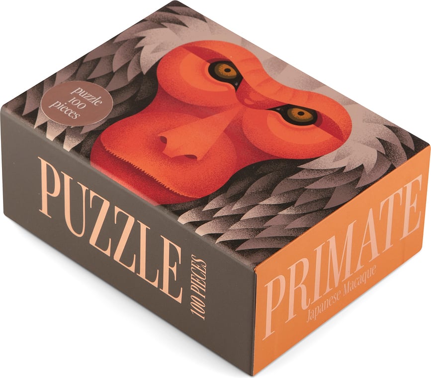 Printworks Primate Japanese Macaque Puzzle