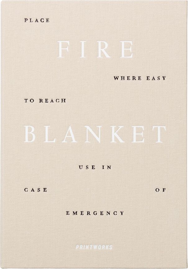 Printworks Κουβέρτα Πυρόσβεσης, μαύρη