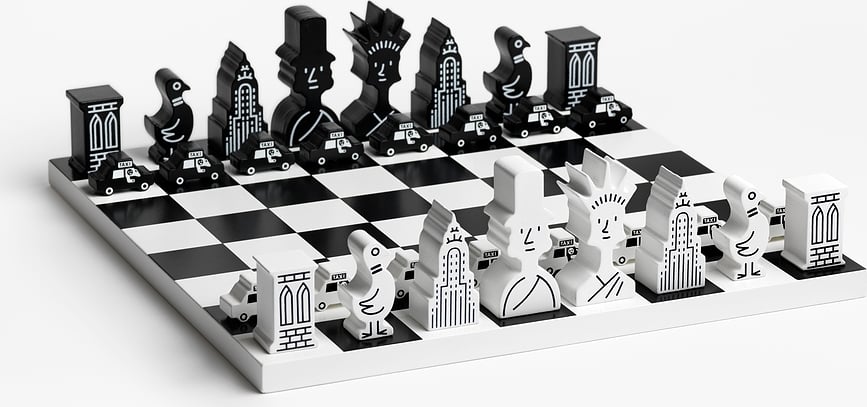 Printworks Šah The New Yorker