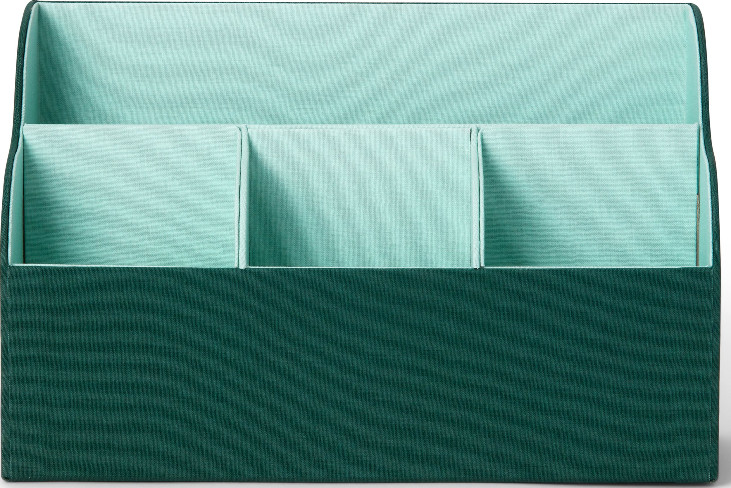 Printworks Schreibtisch-Organizer 17 x 26 cm grün-türkis