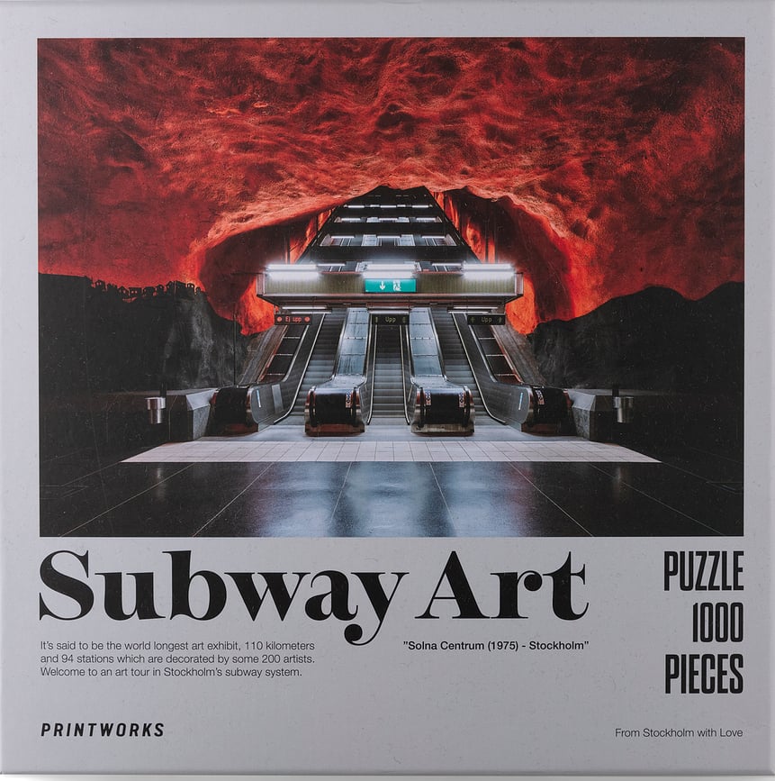 Printworks Subway Art Fire Puzzle