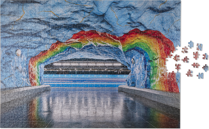 Printworks Subway Art Fire Παζλ