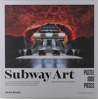 Printworks Subway Art Pusle