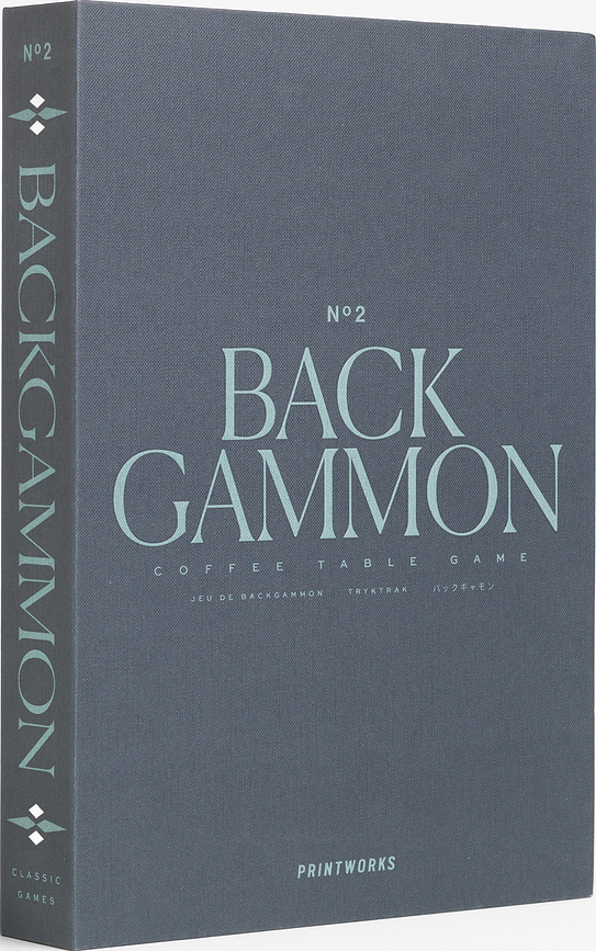 Printworks Tavla Classic Art of Backgammon crvena