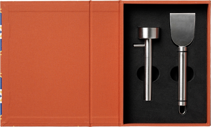 Printworks The Essentials Σετ Αξεσουάρ για Φαλάφελ, πορτοκαλί, 2 τμχ