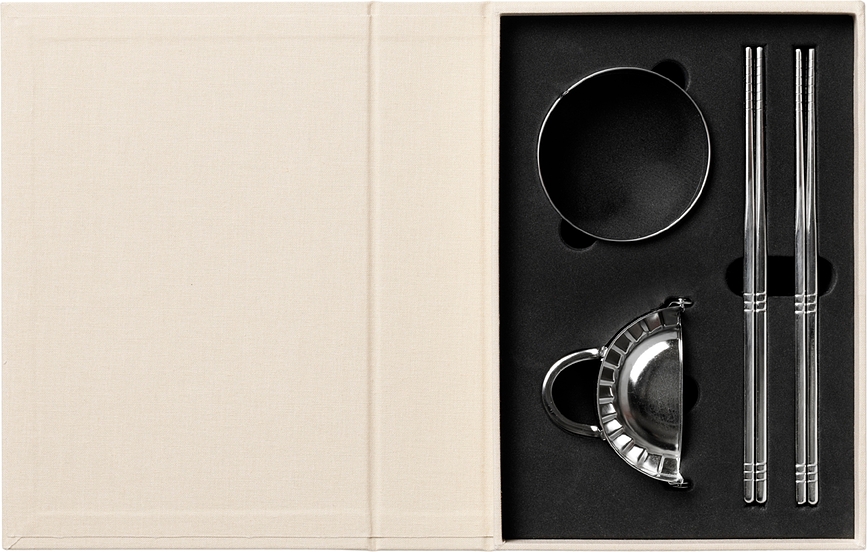 Printworks The Essentials Set d'Accessoires pour Raviolis, beige, Set 6 pièces