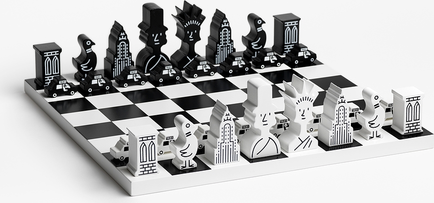 Printworks The New Yorker Σκάκι