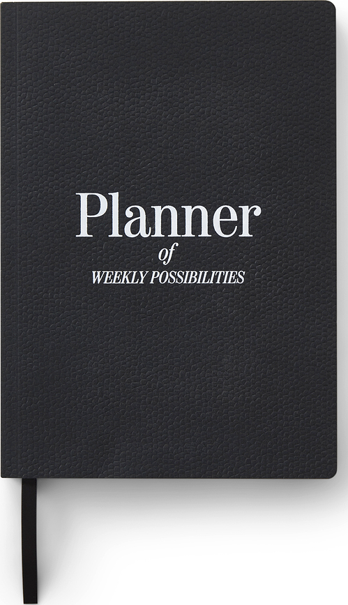 Printworks Planer tjedni crni