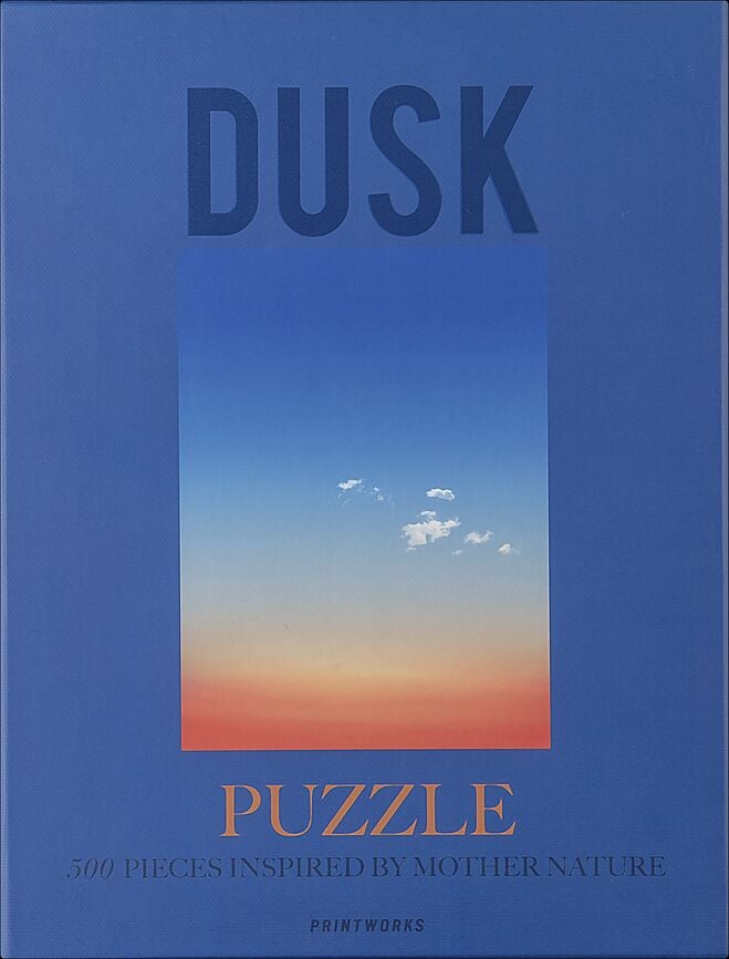 Puslespil i træ til børn Printworks Dusk