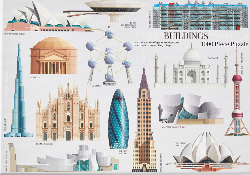 Puzle Edificios Icónicos