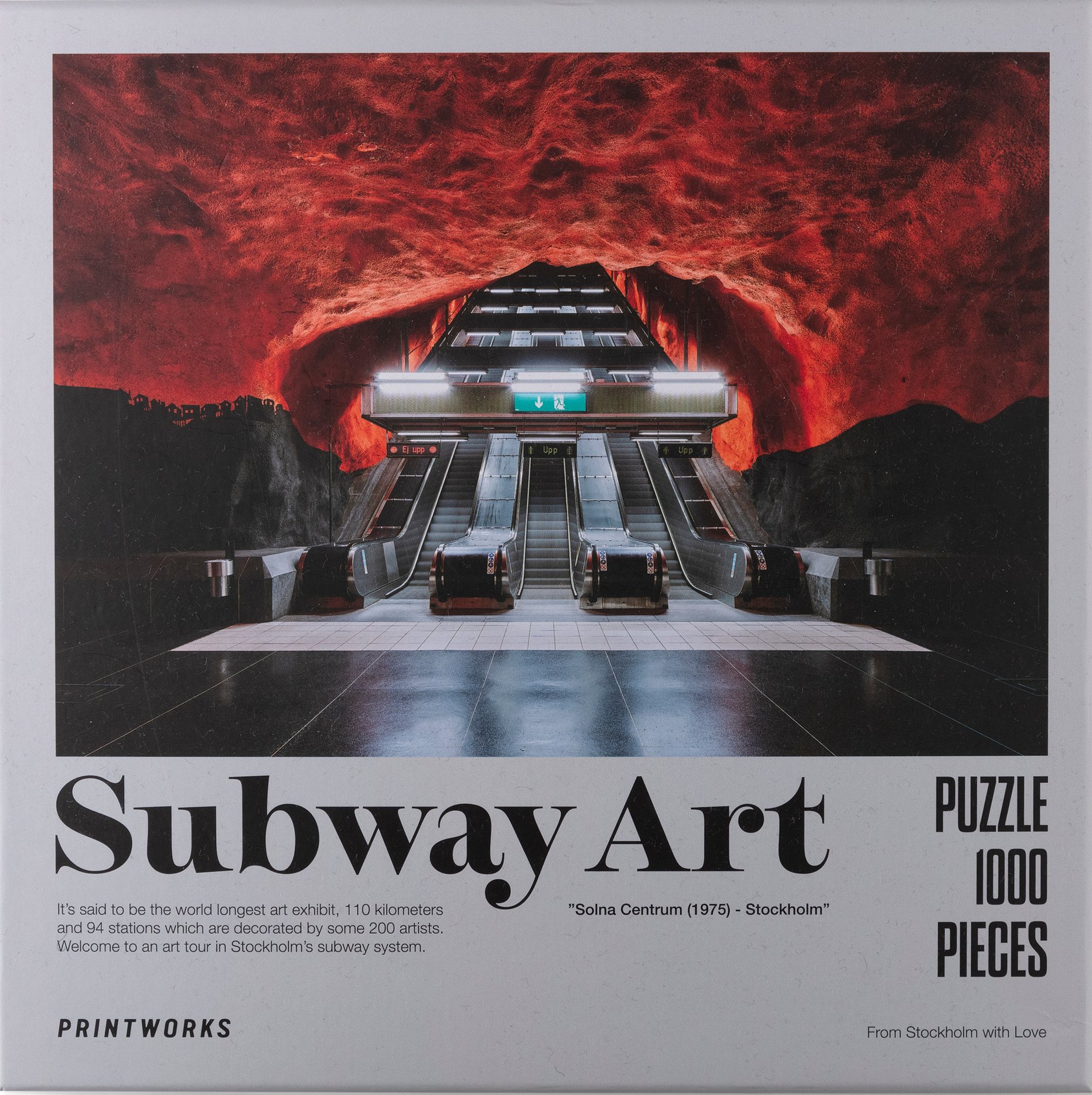 Puzzle Printworks Subway Art