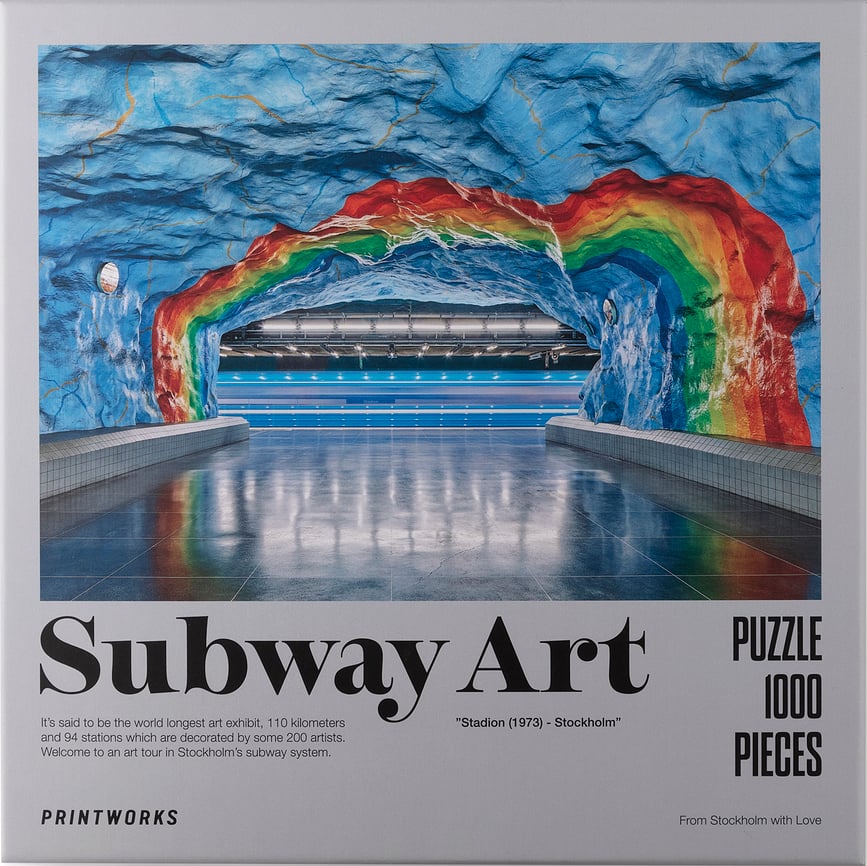 Puzzle Printworks Subway Art