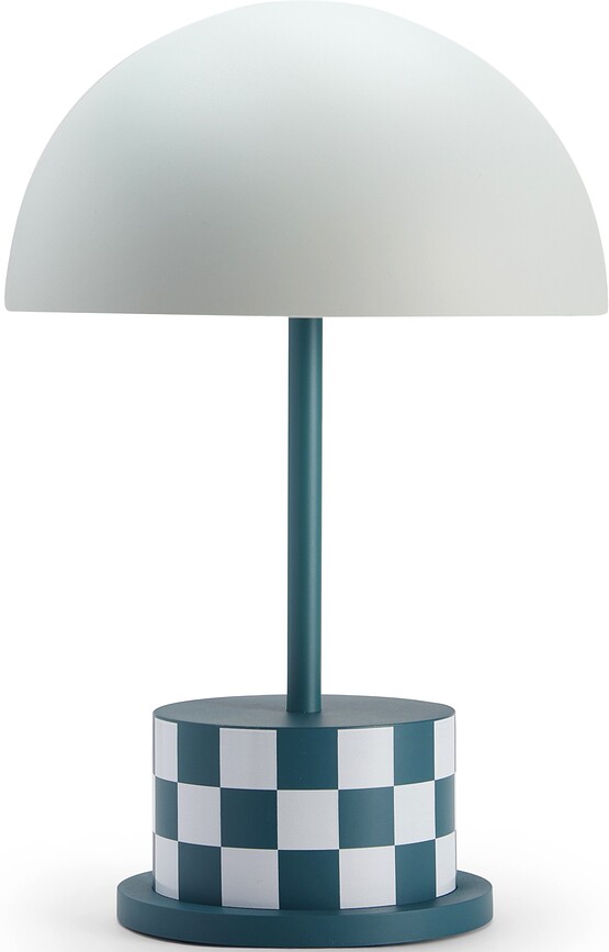 Riviera Lampe sans fil, motif damier marin