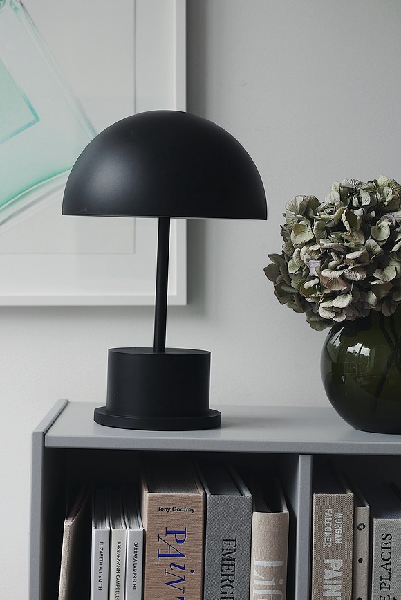 Riviera Lampe sans fil, noire