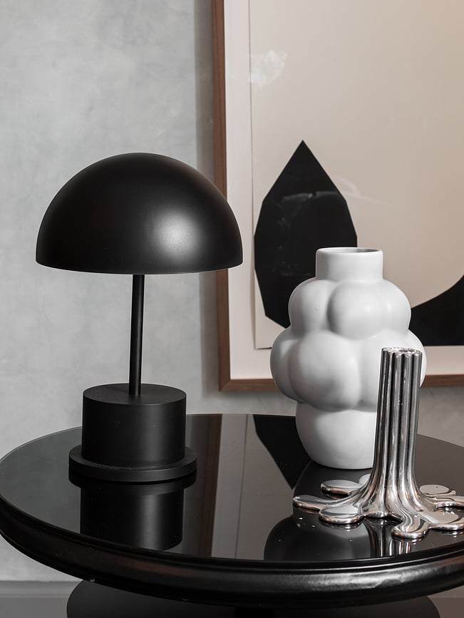 Riviera Lampe sans fil, noire