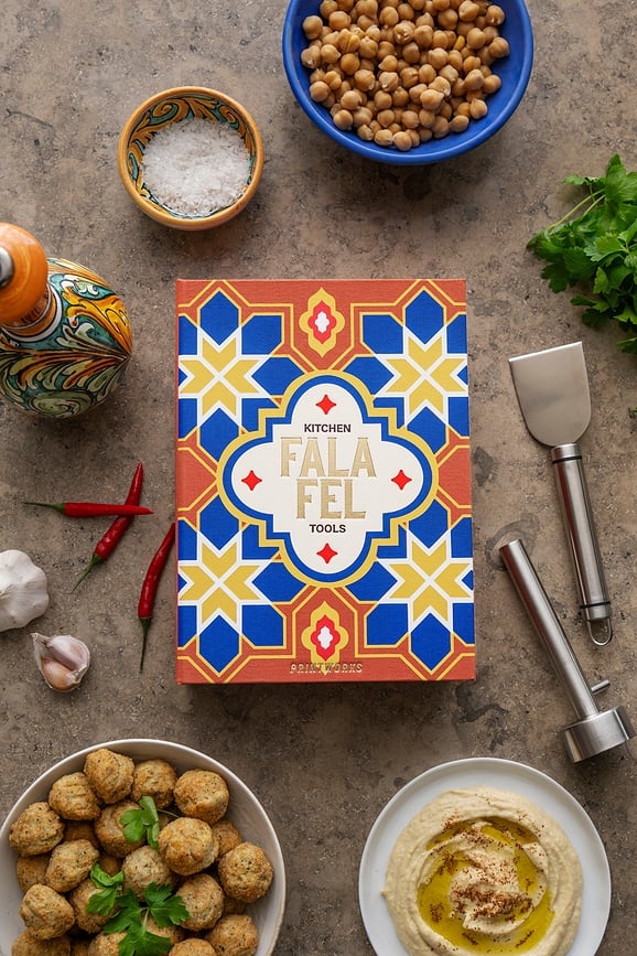 Set de Accesorios para falafel Printworks The Essentials, naranja, Set de 2 piezas