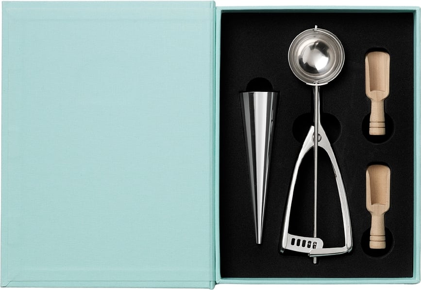 Set de Accesorios para Helado The Essentials, en caja de regalo, 5 piezas