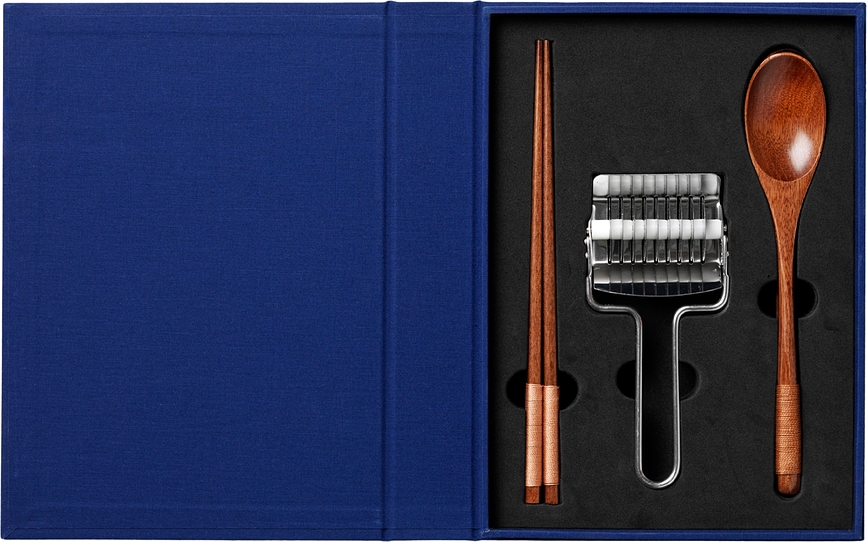 Set de Accesorios para ramen Printworks The Essentials, azul marino, Set de 5 piezas